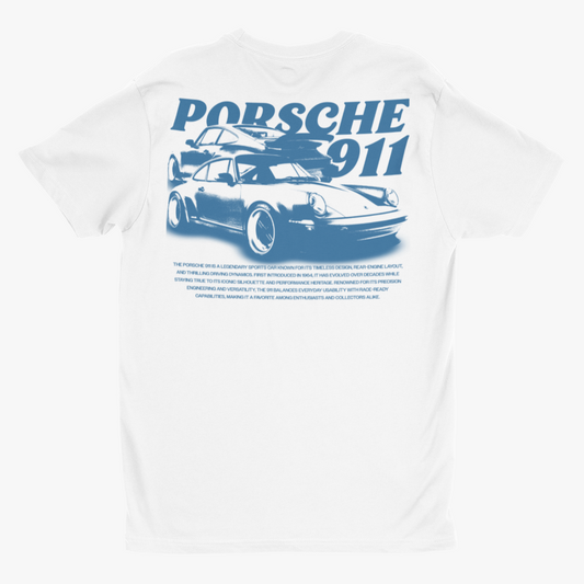 Shark Blue Porsche 911 T-shirt