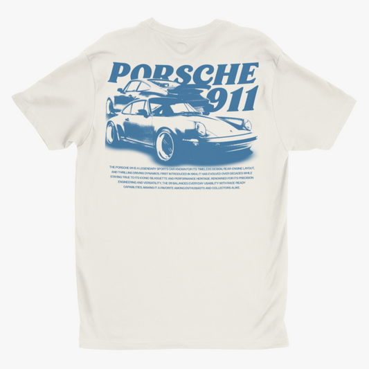 Shark Blue Porsche 911 T-shirt